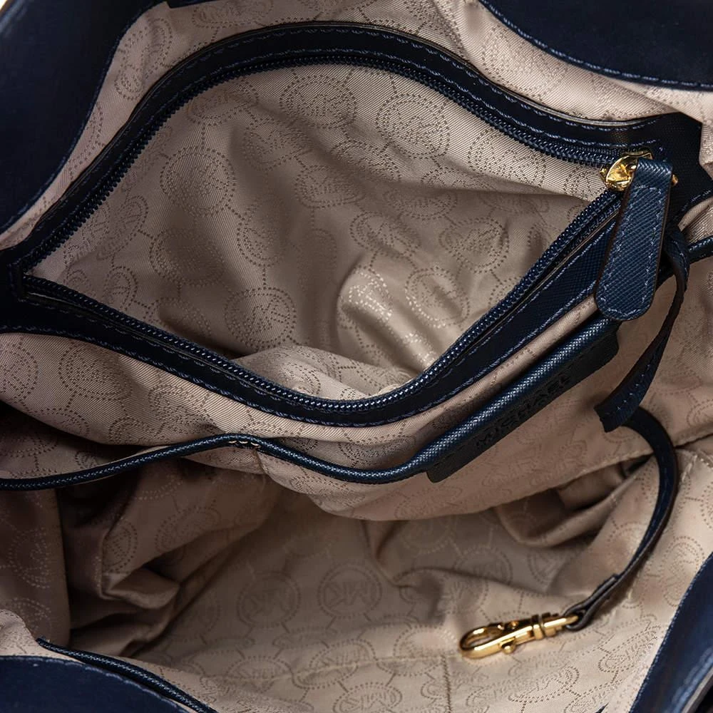 Michael Kors MICHAEL Michael Kors Blue Leather Hamilton Tote 7
