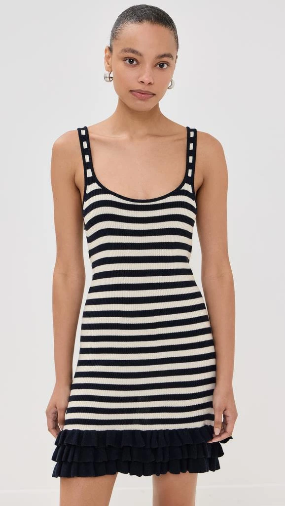 Brandon Maxwell Knit Tank Mini Dress 6