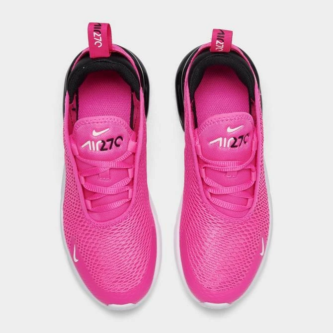NIKE Girls' Little Kids' Nike Air Max 270 Casual Shoes 5