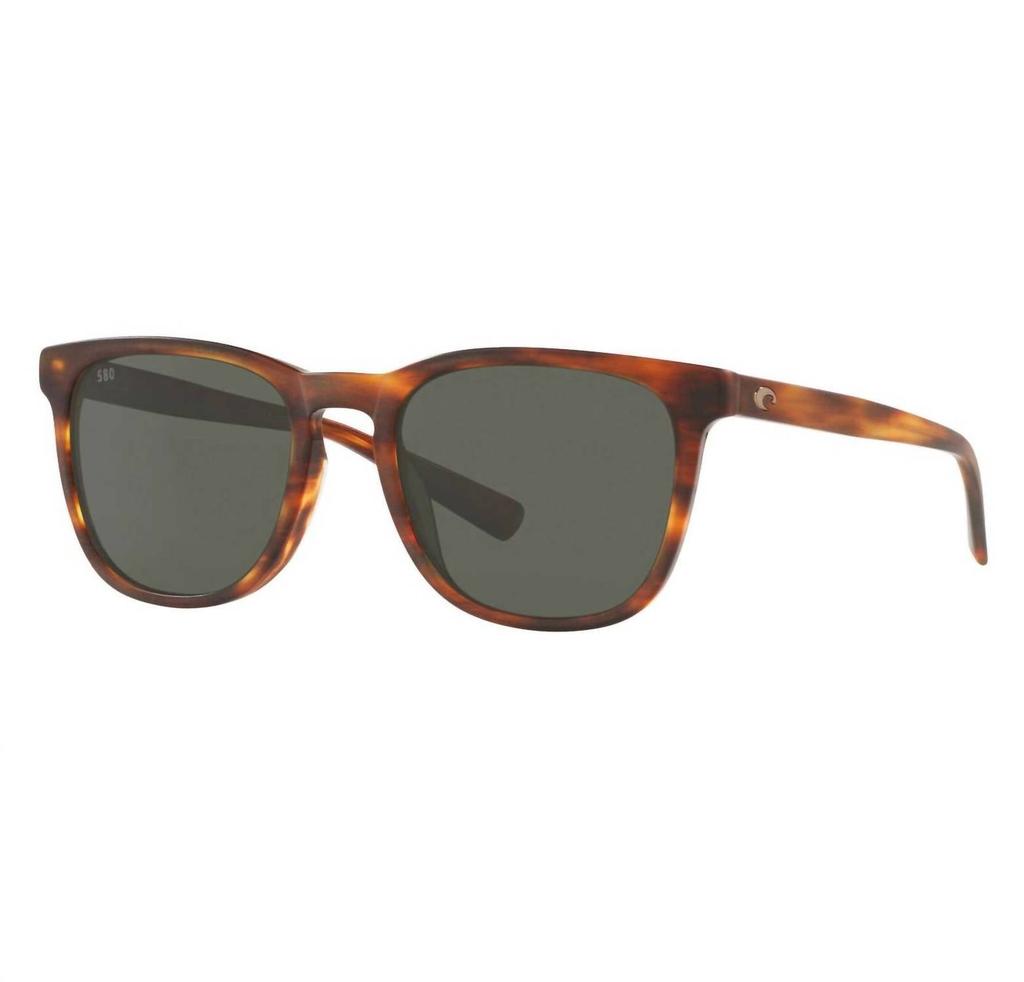 Costa Del Mar Women's Sullivan Sunglasses In Matte Tortoise/gray Silver Mirror