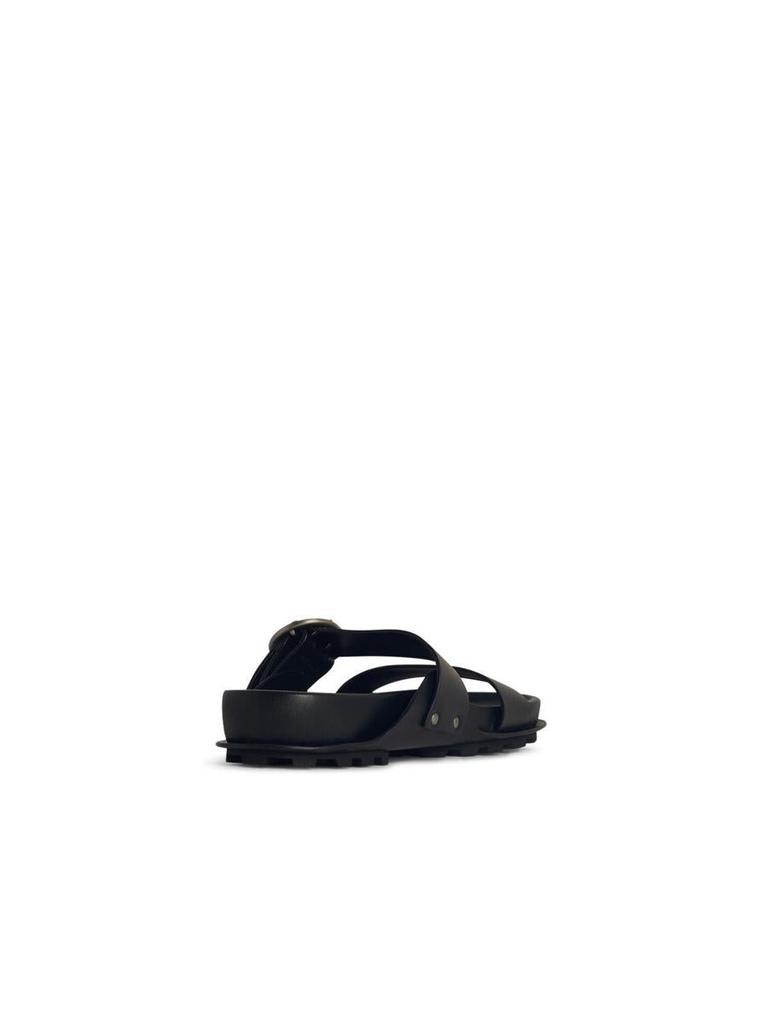 【関税&送料込み】Jil Sander Black Leather Slippers Jil Sander Jil Sander Black Leather Slippers - Compare