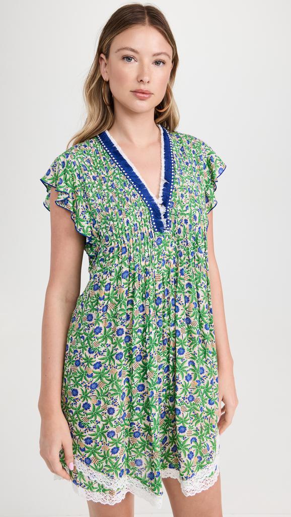 Poupette St Barth Sasha V Mini Dress