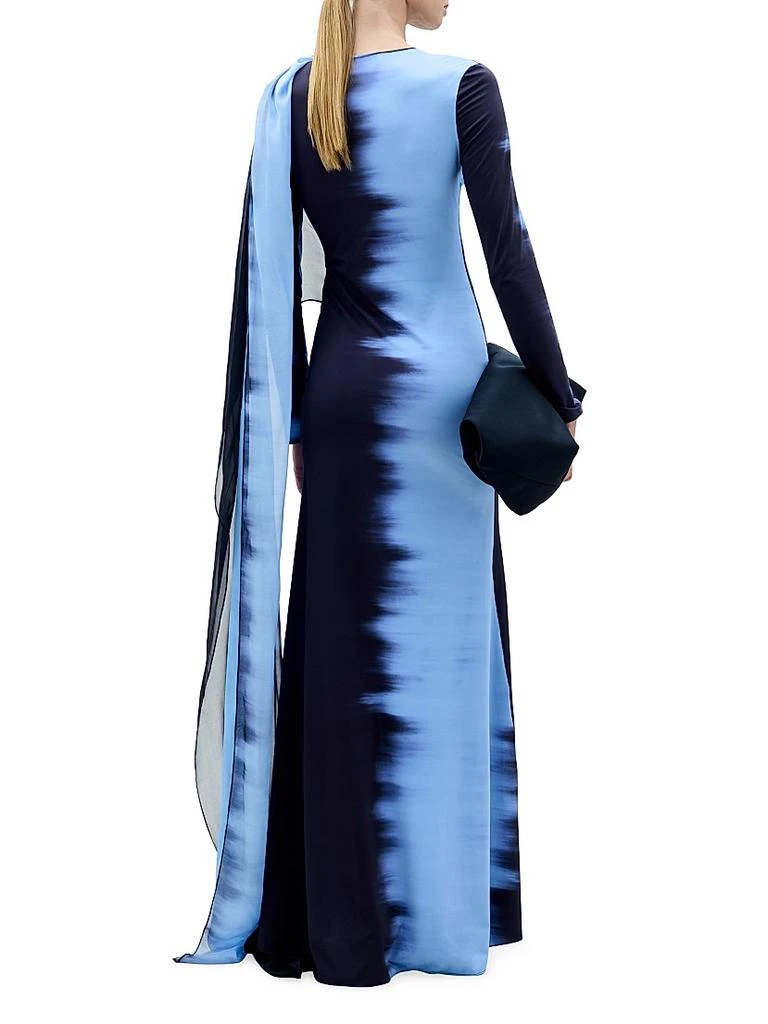 princess polly baby blue dress Fashion Chiffon Long Sleeve Medium Casual Lady Dress - Women Dress and  Women Clothing price main image 0