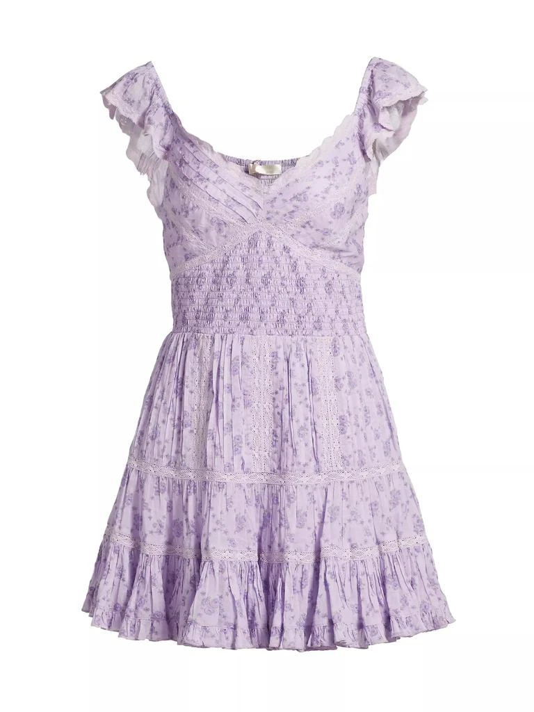 LOVESHACKFANCY Victorian Presline Minidress 1