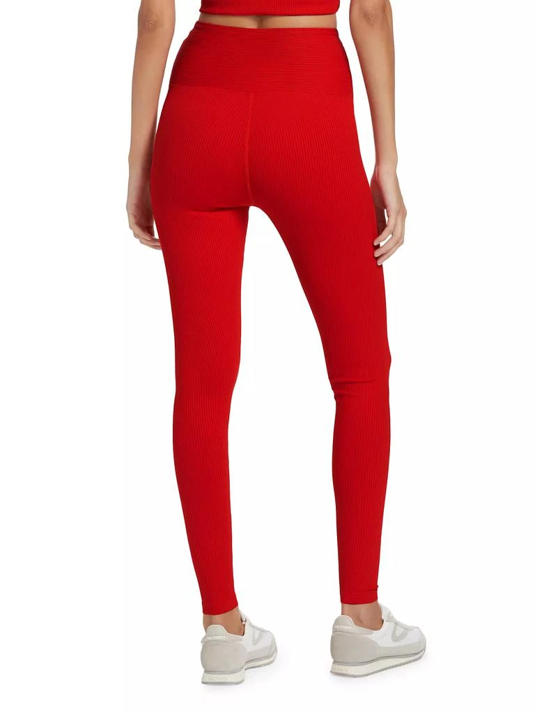 Year Of Ours High-Rise Rib-Knit Leggings 5