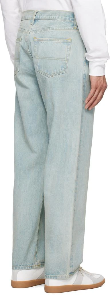 Noah Blue Pleated Jeans 3