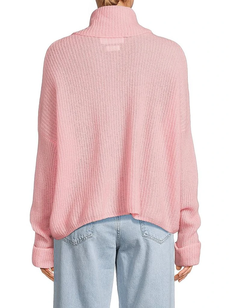 COLORUSH Mahalia Amara Cashmere-Blend Turtleneck Sweater 5