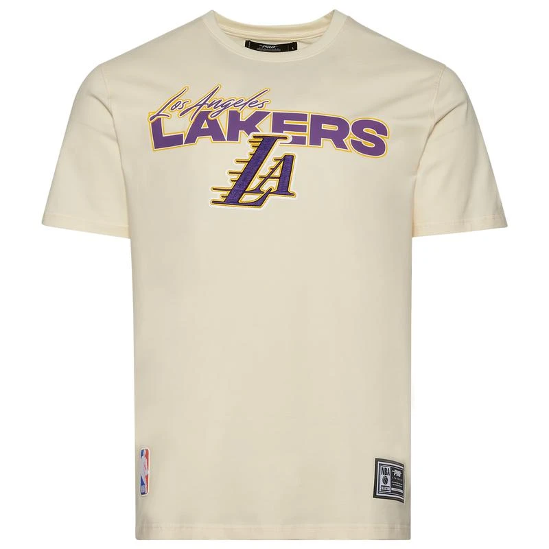 Pro Standard Pro Standard Lakers World of Basketball T-Shirt - Men's 1