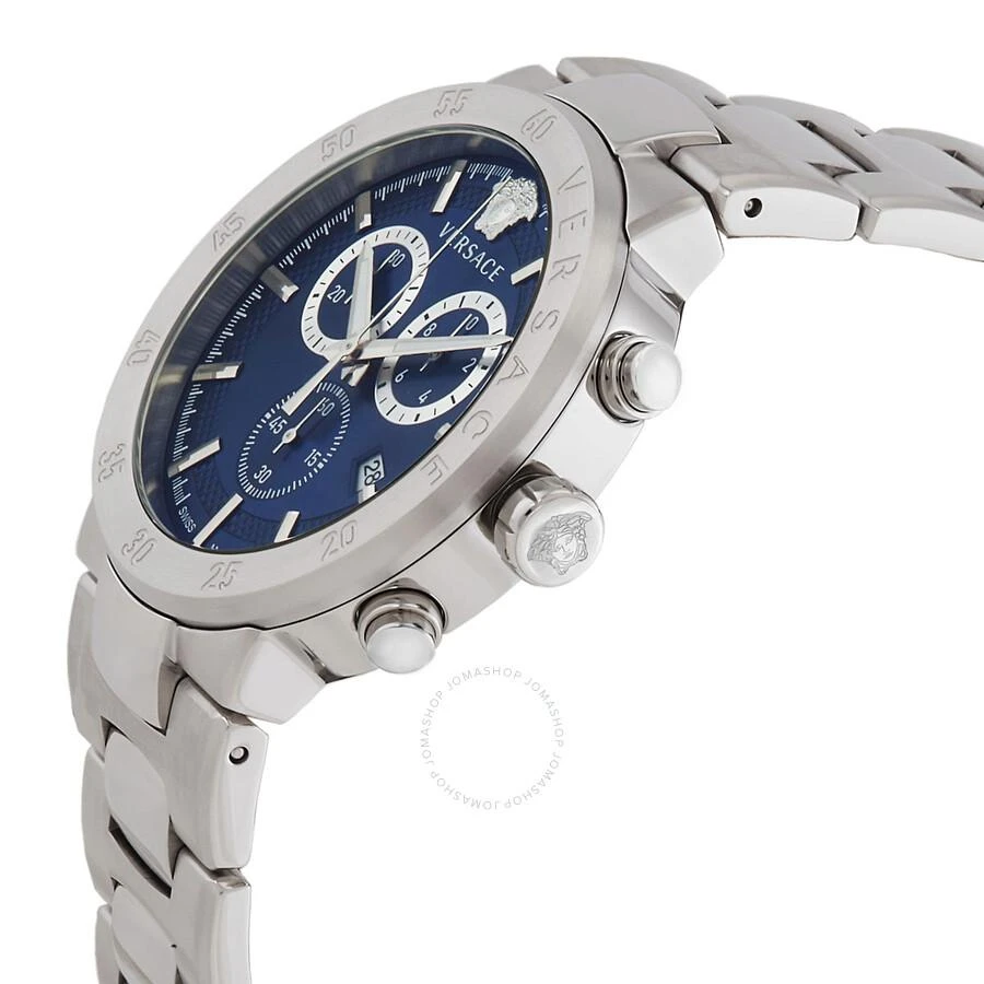 Versace Urban Mystique Chronograph Quartz Blue Dial Men's Watch VEPY00420 2