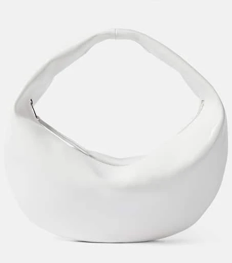 Khaite Olivia patent leather shoulder bag 1