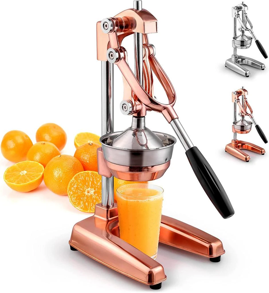 Zulay Kitchen Premium Citrus Juicer -Extra Tall Manual Citrus Press and Orange Squeezer 5