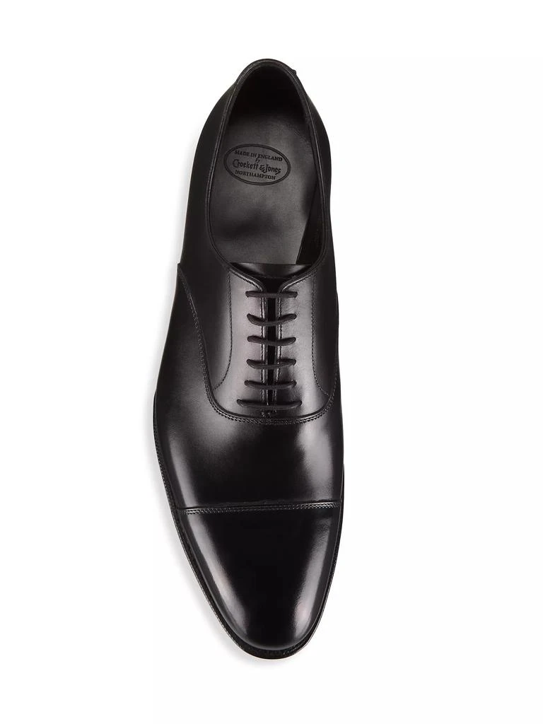 Crockett & Jones Hand Grade Lonsdale Leather Cap-Toe Oxfords 5