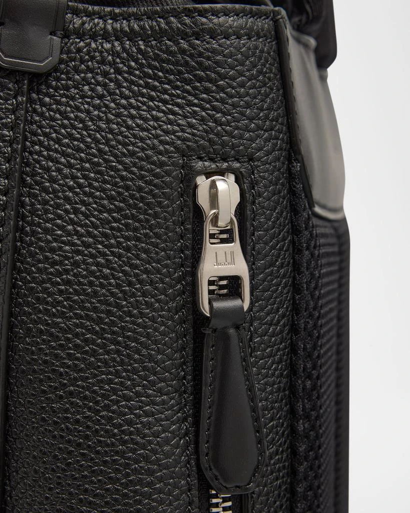 Dunhill Men's 1893 Harness Flap Leather Backpack 5
