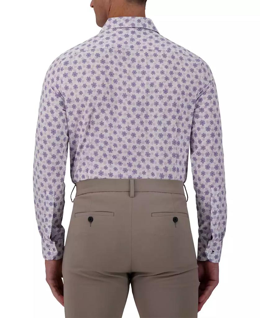 Report Men's Slim-Fit Floral-Print Shirt