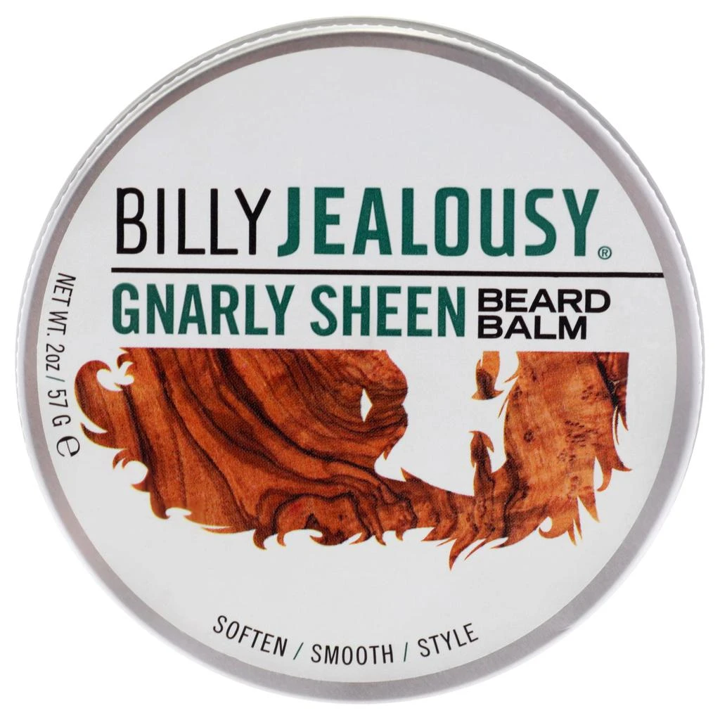Billy Jealousy Gnarly Sheen Beard Balm by for Men - 2 oz Balm