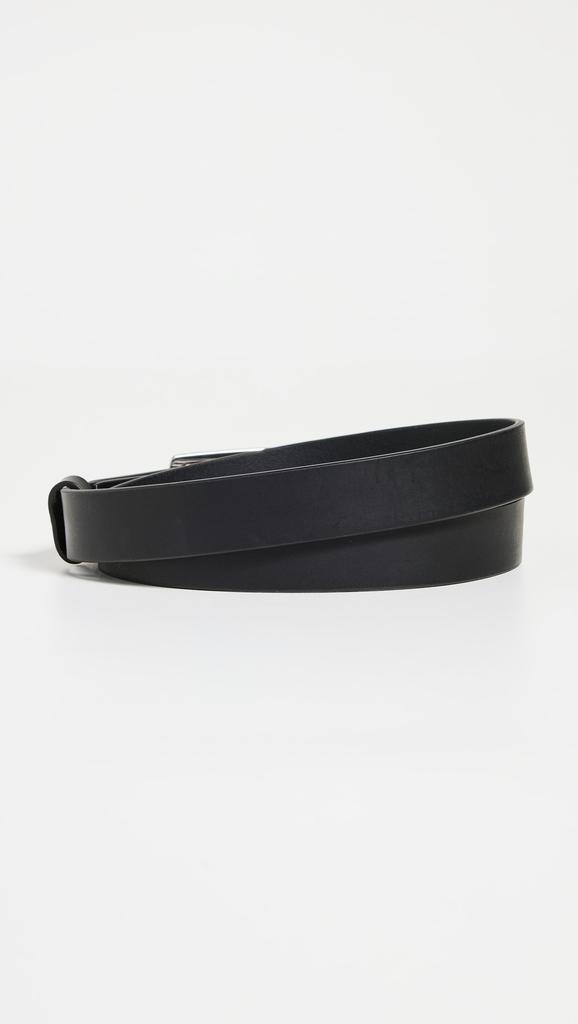【関税込み】rag & bone ブラック Rebound レザーベルト Leather Rebound Belt for Women in Black | rag & bone