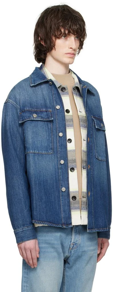 NN07 Blue Roger 1859 Denim Shirt 2