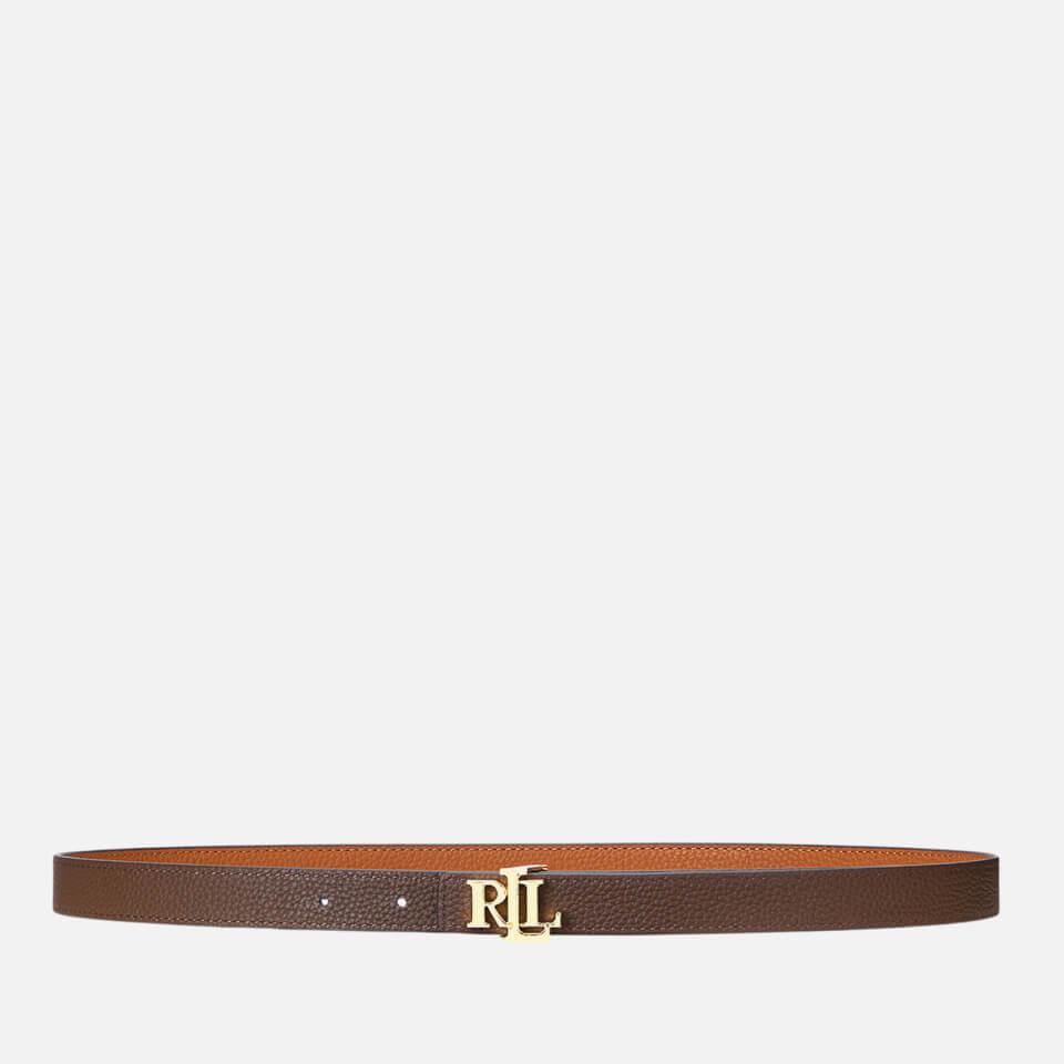 Ralph Lauren Lauren Ralph Lauren Reversible 20 Leather Skinny Belt