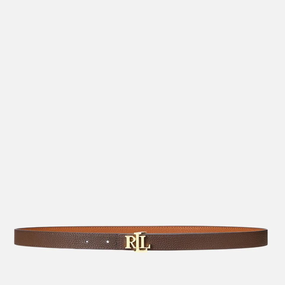 Ralph Lauren Lauren Ralph Lauren Reversible 20 Leather Skinny Belt 2