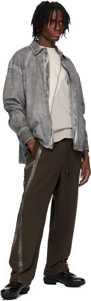 A-COLD-WALL* Brown Antenne Sweatpants 4