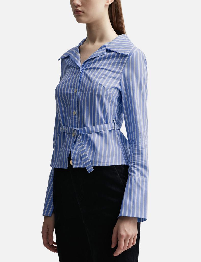 House Of Sunny Elle Belted Shirt