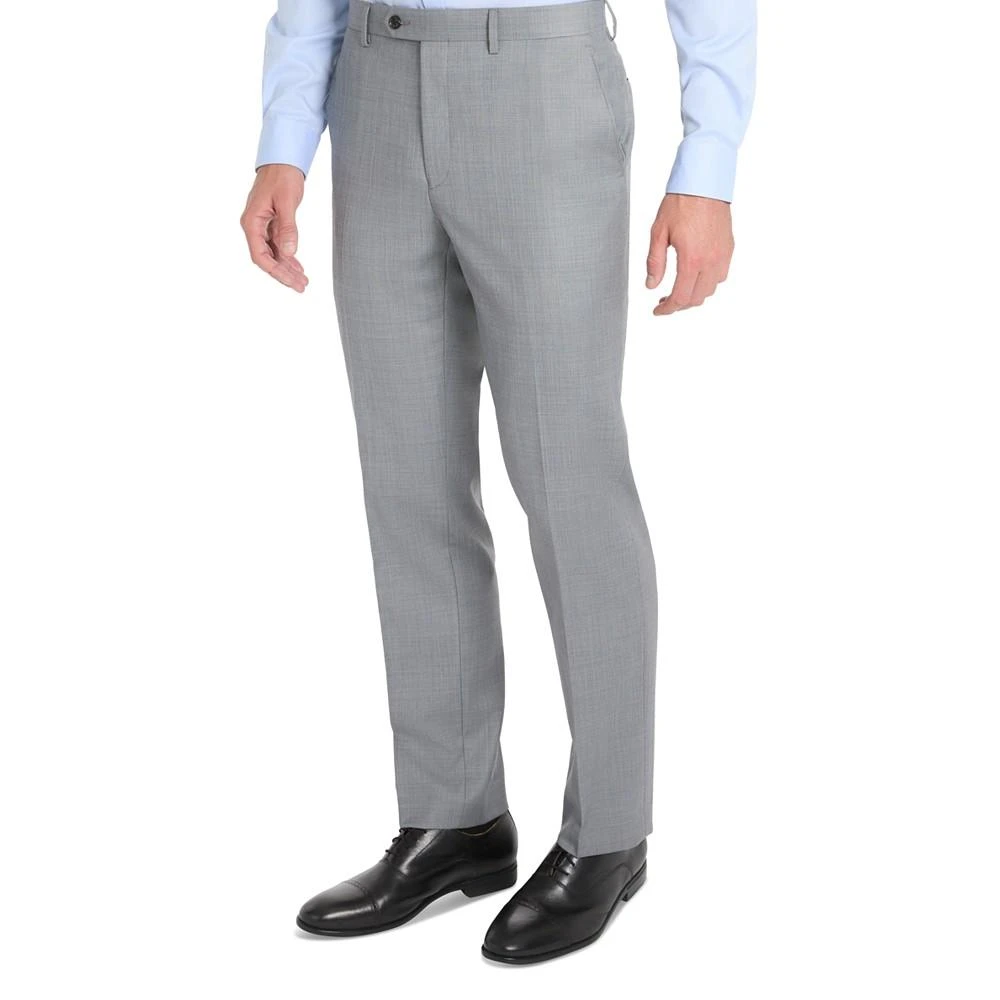 Ralph Lauren Men's Slim-Fit Sharkskin Wool-Blend Stretch Suit Pants 2