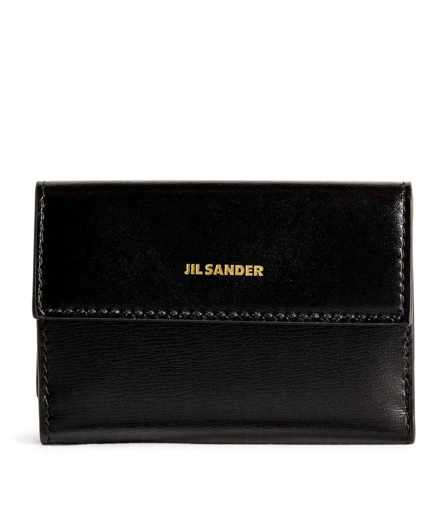 Jil Sander Leather Logo Wallet 1