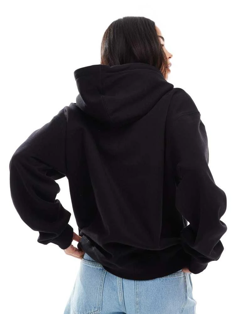 Weekday Weekday Essence hoodie in black 4