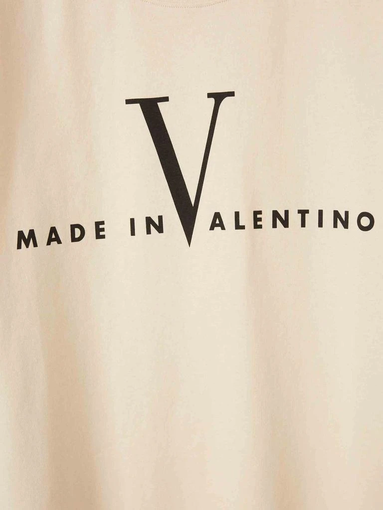 Valentino Valentino Logo Printed Crewneck T-Shirt 4