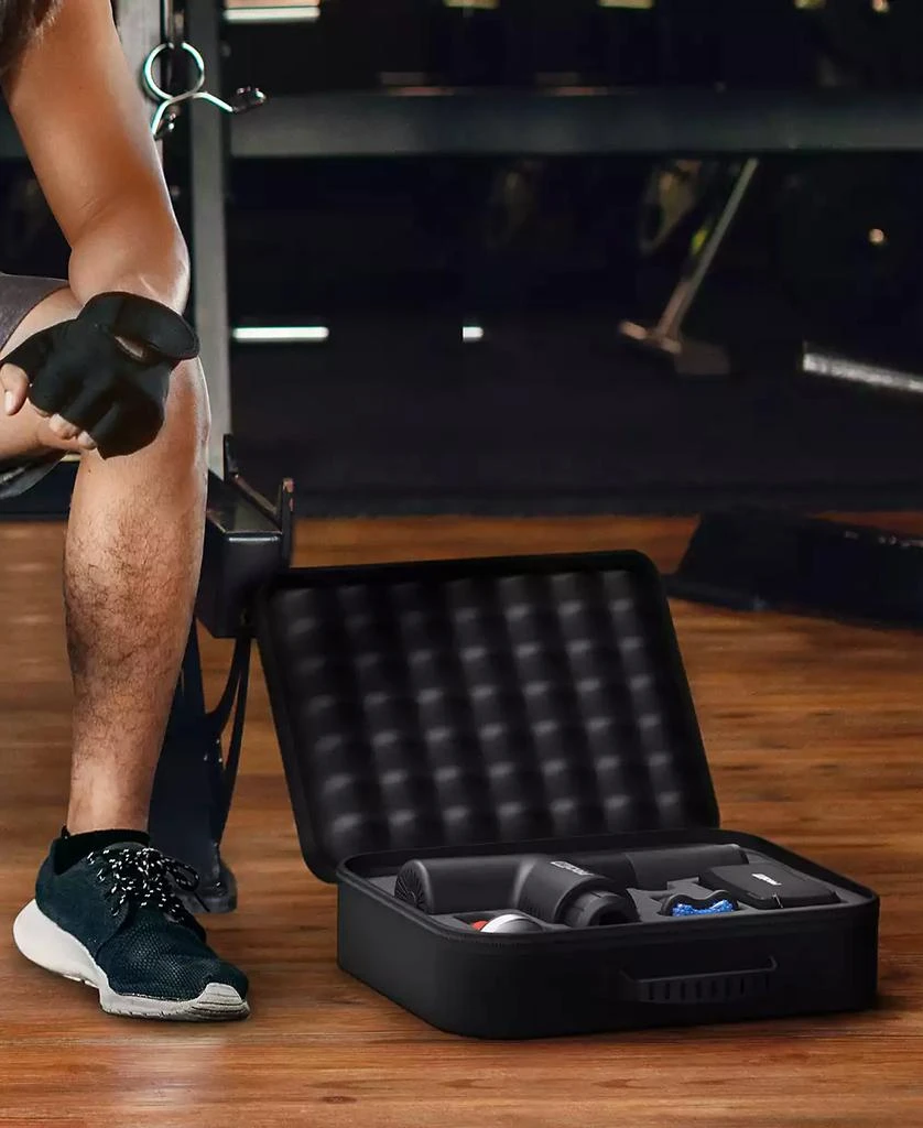 Tzumi PROfit Percussion Muscle Massage Gun, Rechargeable Deep Tissue Full-Body Massager with Multiple Attachments 6