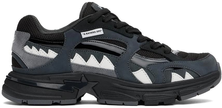 Bape Black Sports Runner M2 Sneakers 1