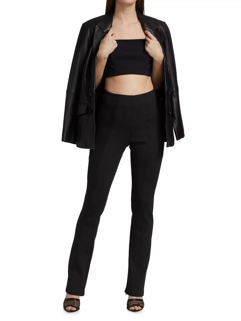 Good American Good Waist Flare Scuba Pants 2