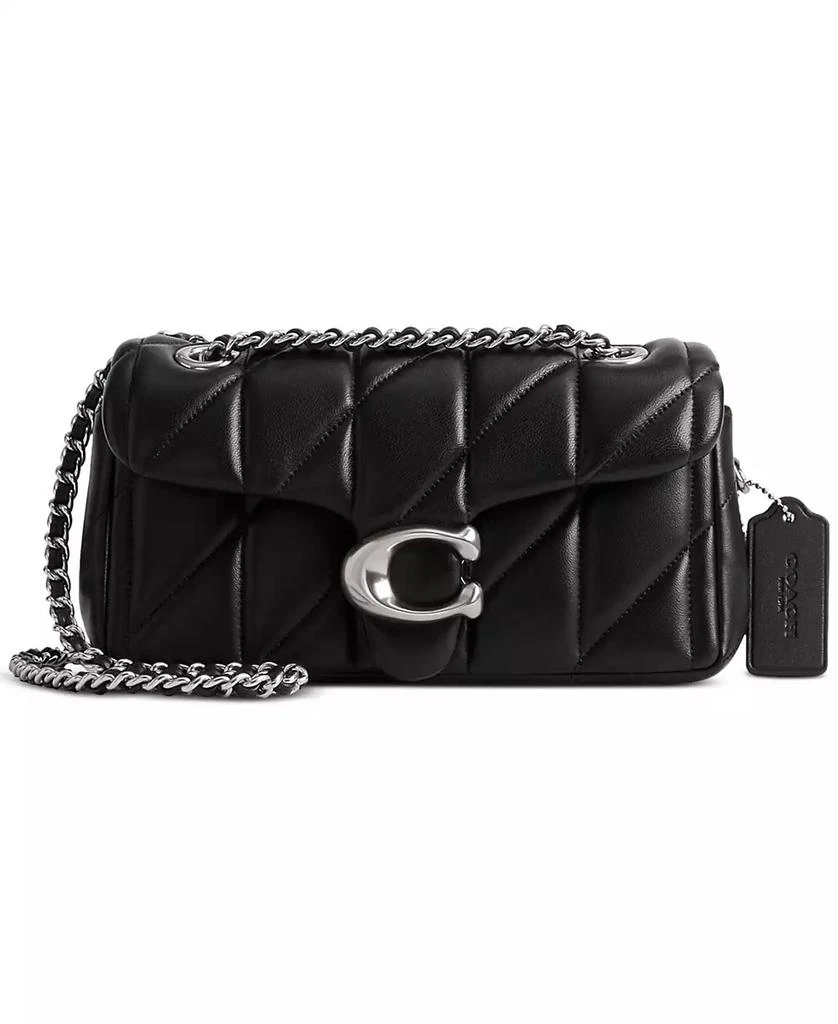 Coach Quilted Leather Tabby Chain Shoulder Bag 20 1