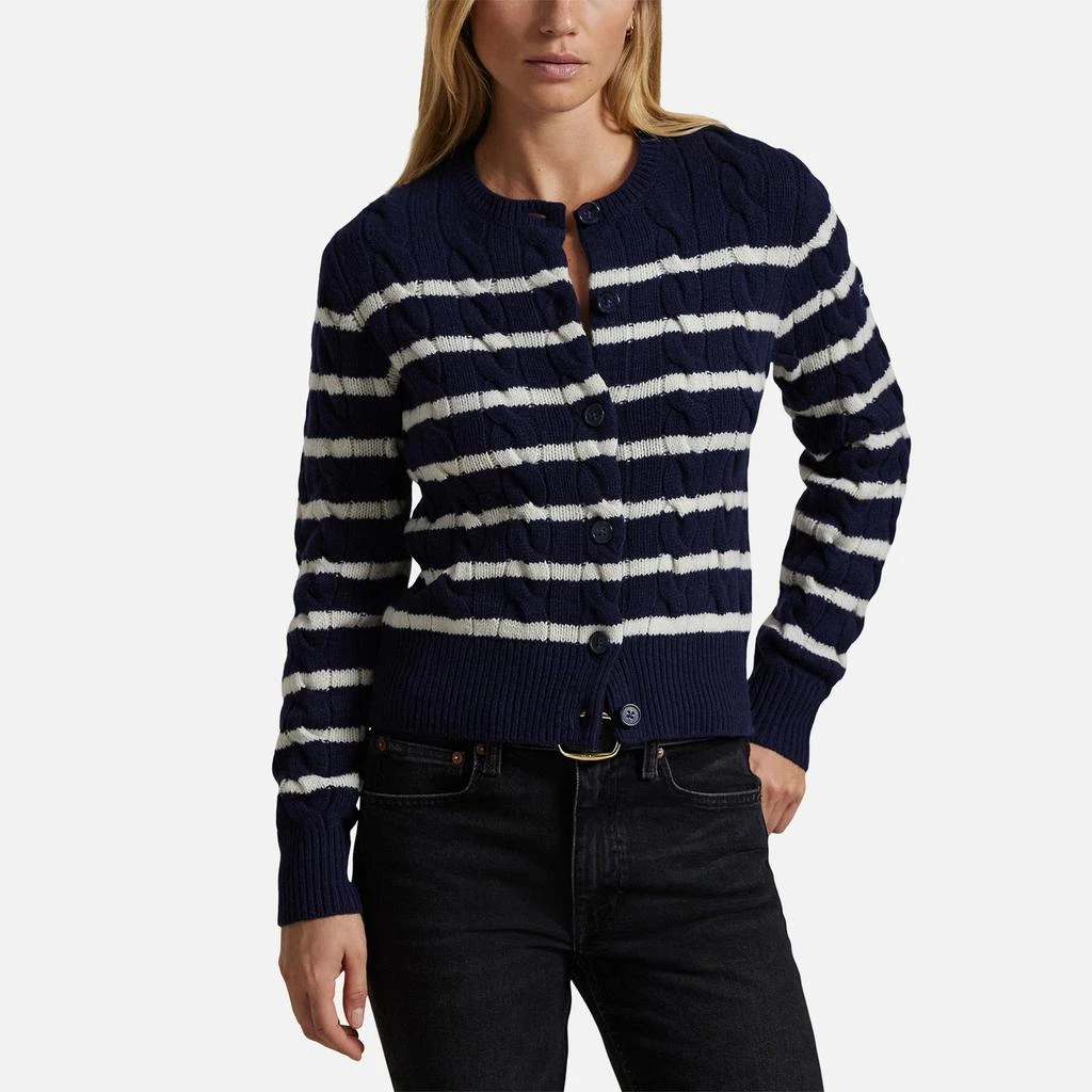 Ralph Lauren Polo Ralph Lauren Striped Cable-Knit Cardigan 2