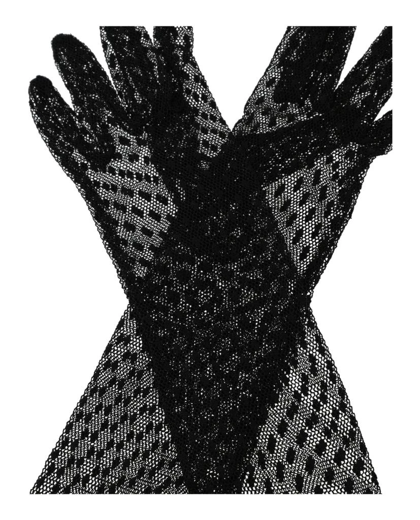 Gucci Long Polka Dot Tulle Gloves 3