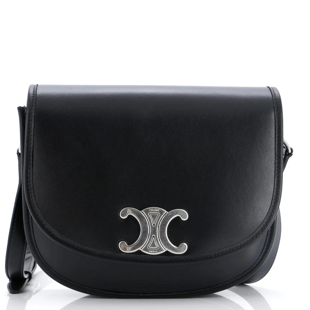 Celine Besace Triomphe Shoulder Bag Leather Medium 1