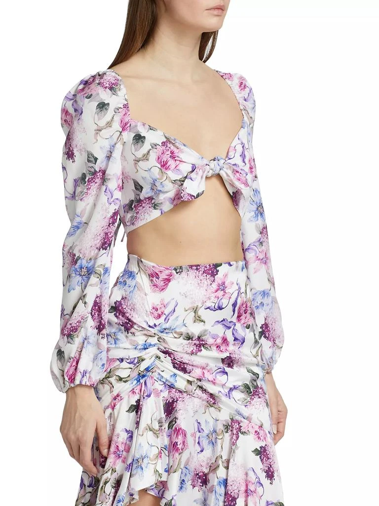 Cami NYC Leilana Floral Cropped Top 4