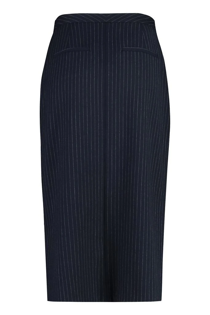 Calvin Klein Pin-striped Midi Skirt 2
