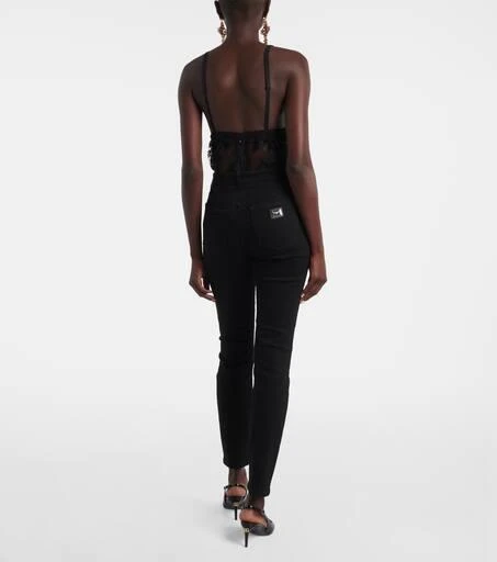 Dolce 
Gabbana Mid-rise skinny jeans 3
