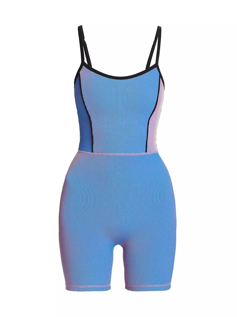 Bum Athletics Holographic Scoopneck Romper 1