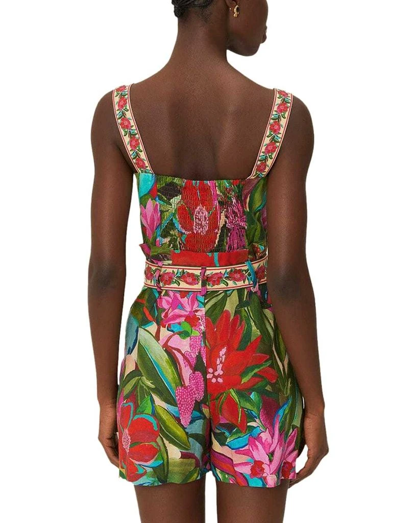 Farm Rio Farm Rio Linen-Blend Romper 2