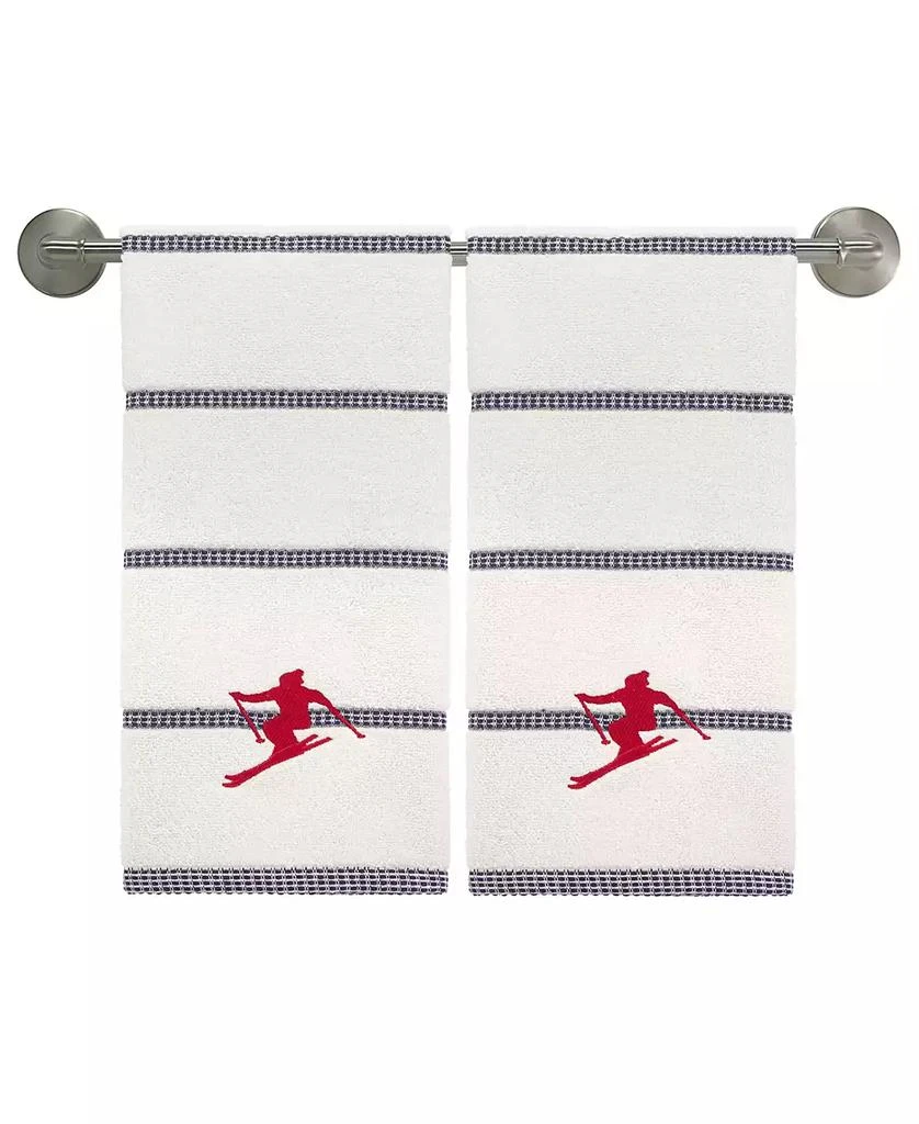 IZOD Alpine Cotton 2-Pack Hand Towel Set, 16" x 28" 3