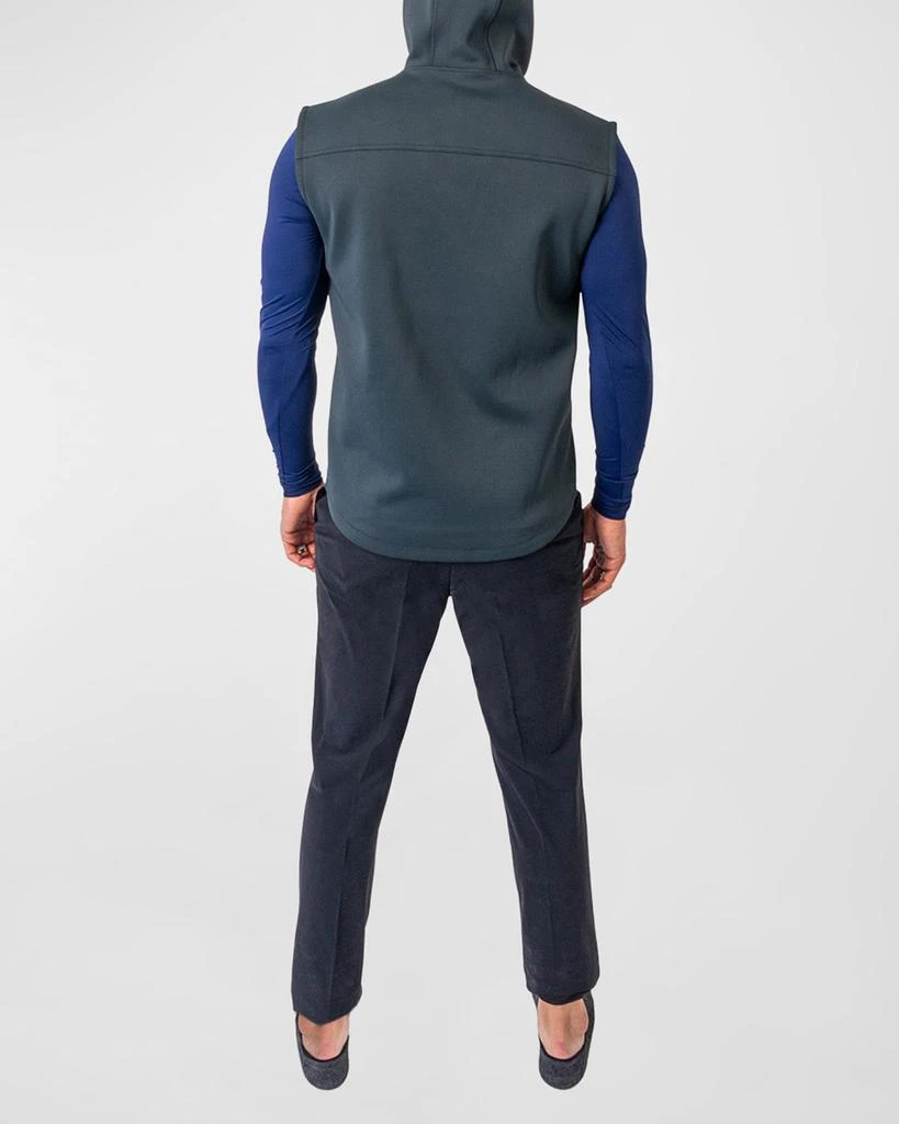 Maceoo Men's Hooded Golf Vest 3