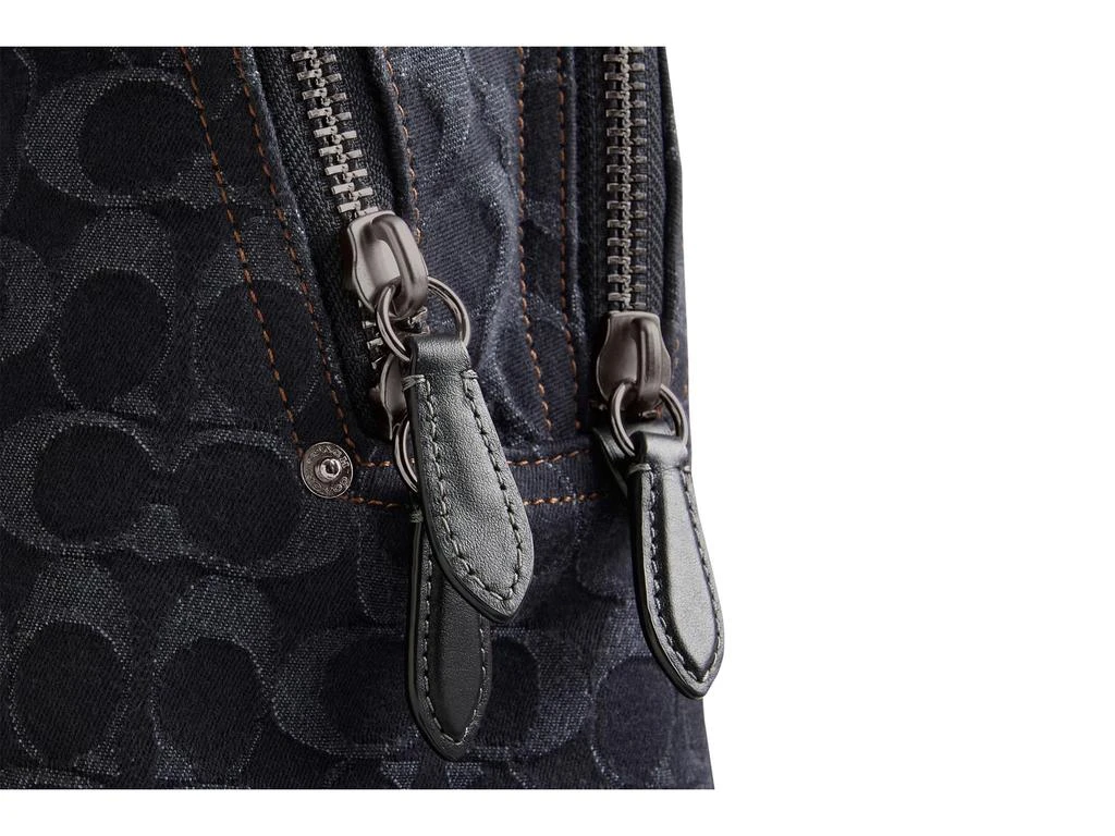 Coach Charter Backpack in Signature Denim 4