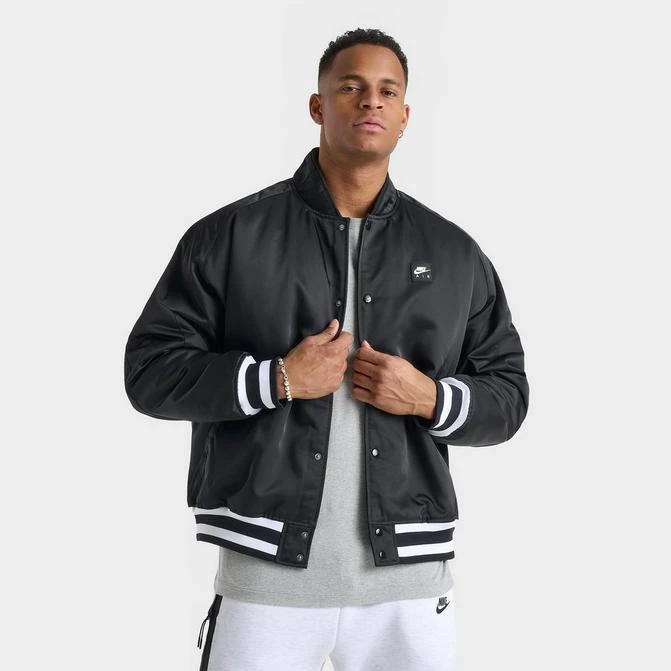 NIKE Men's Nike Air Satin Varsity Puffer Jacket 1
