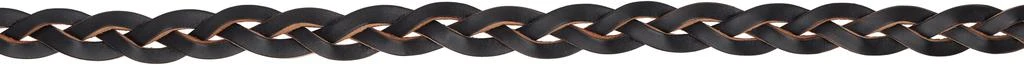 Our Legacy Black 2 CM Braided Belt 2