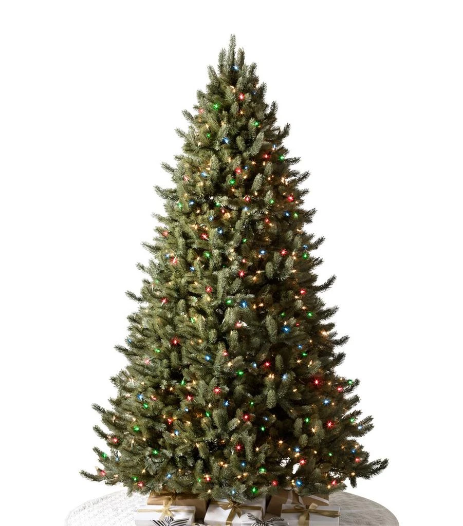 BALSAM HILL Vermont White Spruce Flip Colour + Clear LED Tree (9ft) 1