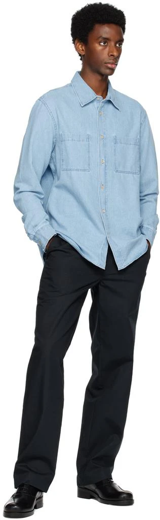 ANOTHER ASPECT Blue Another 5.0 Shirt 4