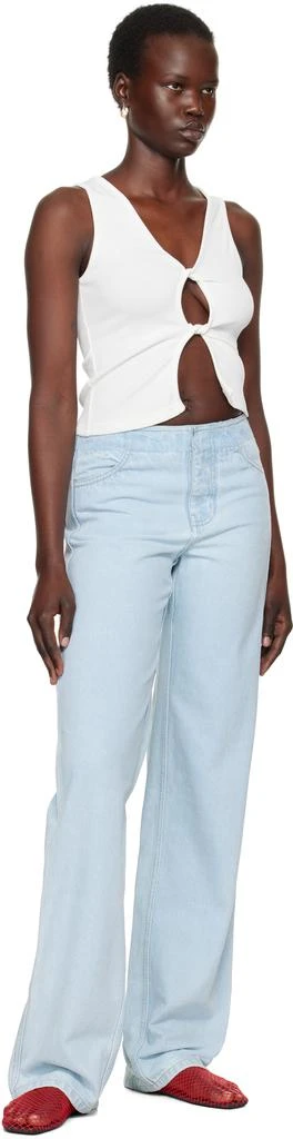 Christopher Esber Blue Deconstruct Jeans 4