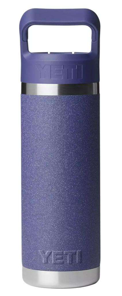 Shop YETI 18 oz. Rambler Bottle with Color-Matched Straw Cap on
